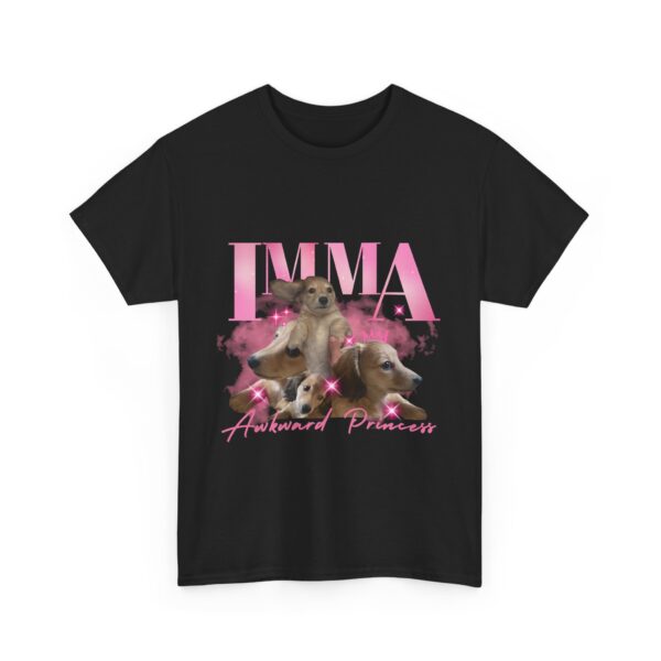 LunaWiena's Retro Rapper Pup Tee Unisex Tee, Graphic T-Shirt, Novelty Animal Shirt - Image 7