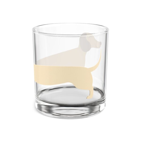 Whiskey Glass, Rocks Glass, Wiener Dog, Dachshund - Image 4